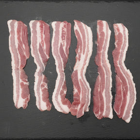 Dry Cured Unsmoked Streaky Bacon