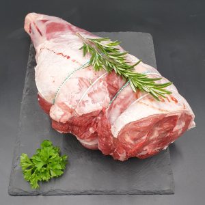 Butterflied Leg of Lamb (plain or in mint marinade)