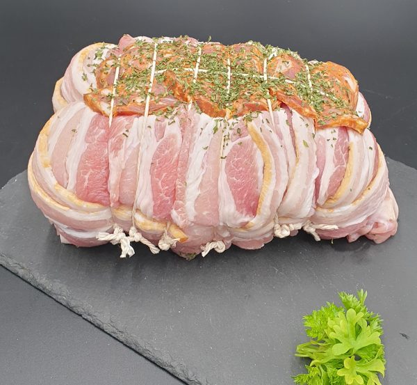 Large Chicken Parcel with mozzarella & chorizo