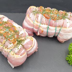 Small Chicken Parcel with mozzarella & chorizo