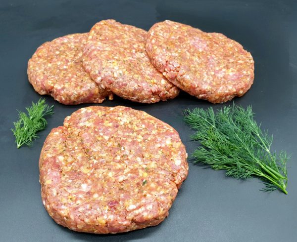 Minted Lamb Burger
