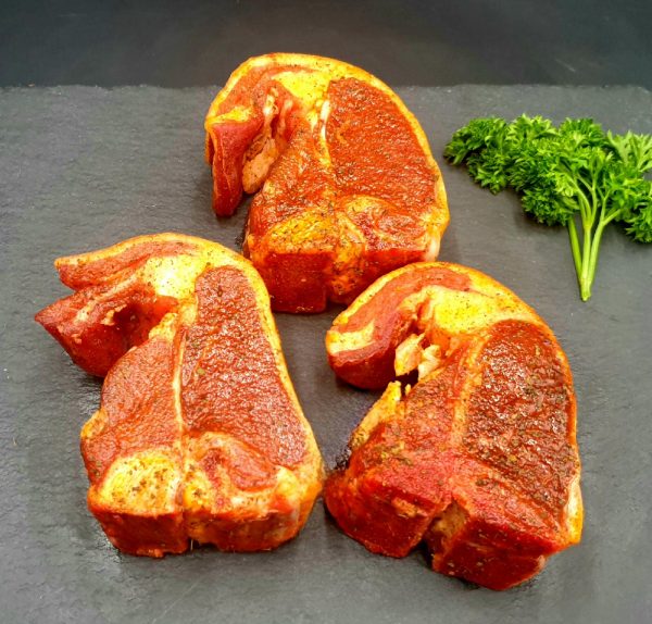 Minted Single Loin Chops